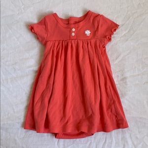 Carter’s Red Baby Dress W/ Onesie